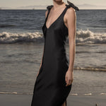 Marion Slip Dress - Black - Heidi Merrick