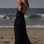 Grace Slip Dress - Noir - Heidi Merrick