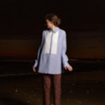 Tux Top - Stripe Cotton - Heidi Merrick