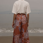 Flareup Trouser - Orange Batik - Heidi Merrick