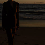 Mars Blazer - Candlelit Lace Moire - Heidi Merrick