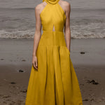 Ginger Dress - Dandelion Linen - Heidi Merrick