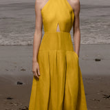 Ginger Dress - Dandelion Linen - Heidi Merrick