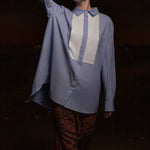 Tux Top - Stripe Cotton - Heidi Merrick