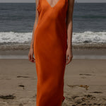 Grace Slip Dress - Flame - Heidi Merrick