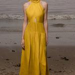 Ginger Dress - Dandelion Linen - Heidi Merrick