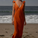 Grace Slip Dress - Flame - Heidi Merrick