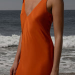 Grace Slip Dress - Flame - Heidi Merrick