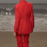 Serge Pant - Vermilion Corduroy