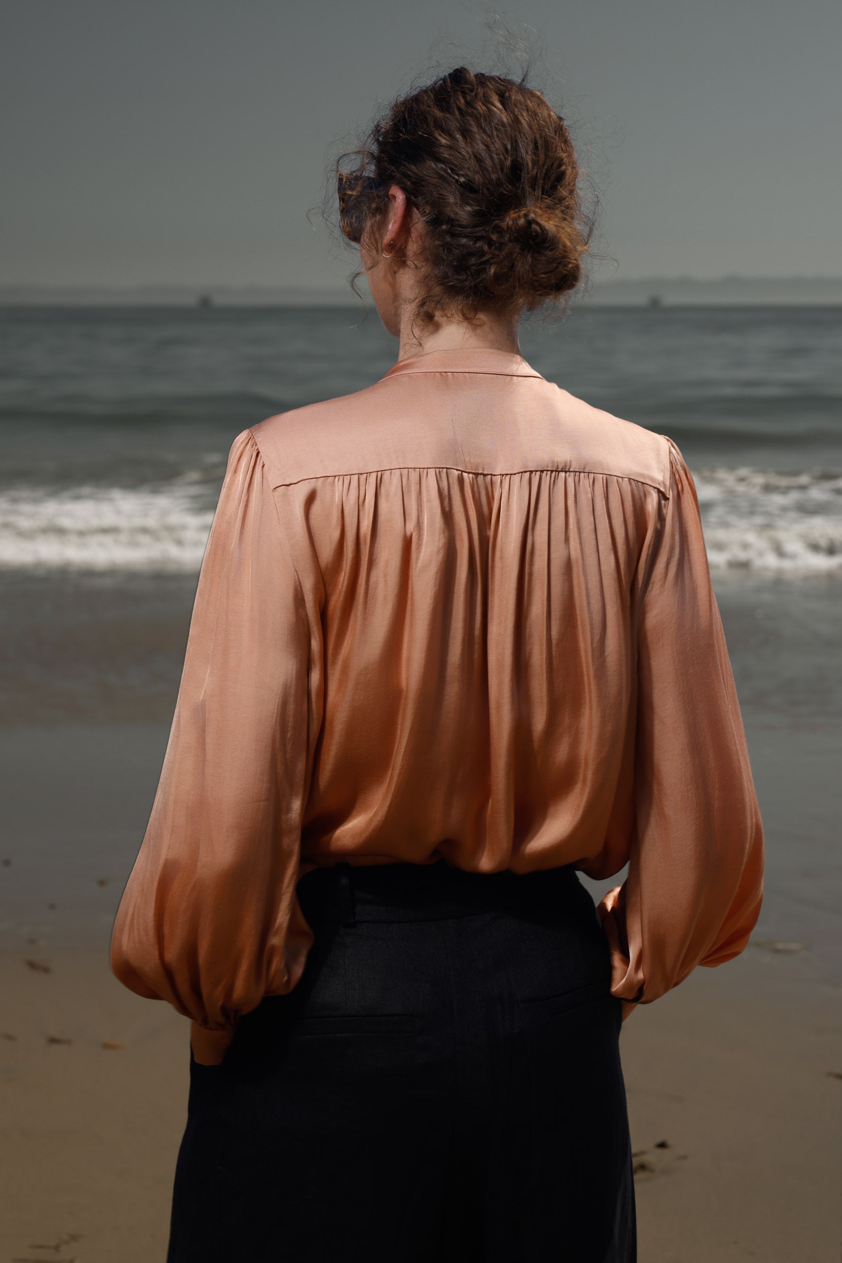 Farah Blouse - Toast - Heidi Merrick