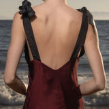 Marion Slip Dress - Burgundy - Heidi Merrick