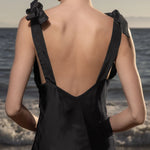 Marion Slip Dress - Black - Heidi Merrick