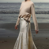 Gale Skirt - Champagne Moire - Heidi Merrick