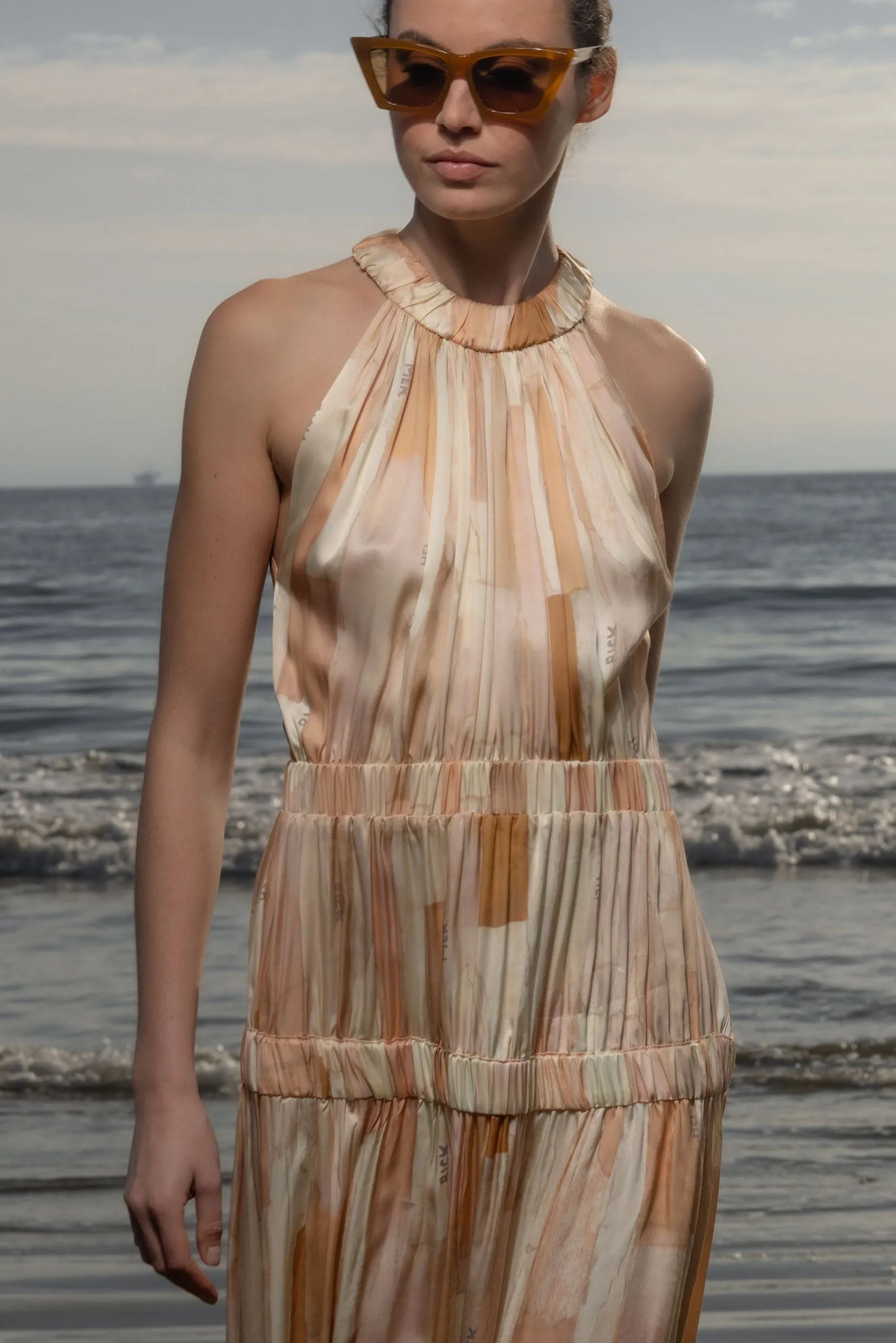 Idyll Dress - Paper Print - Heidi Merrick