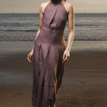 Nysa Dress - Lavender Linen - Heidi Merrick