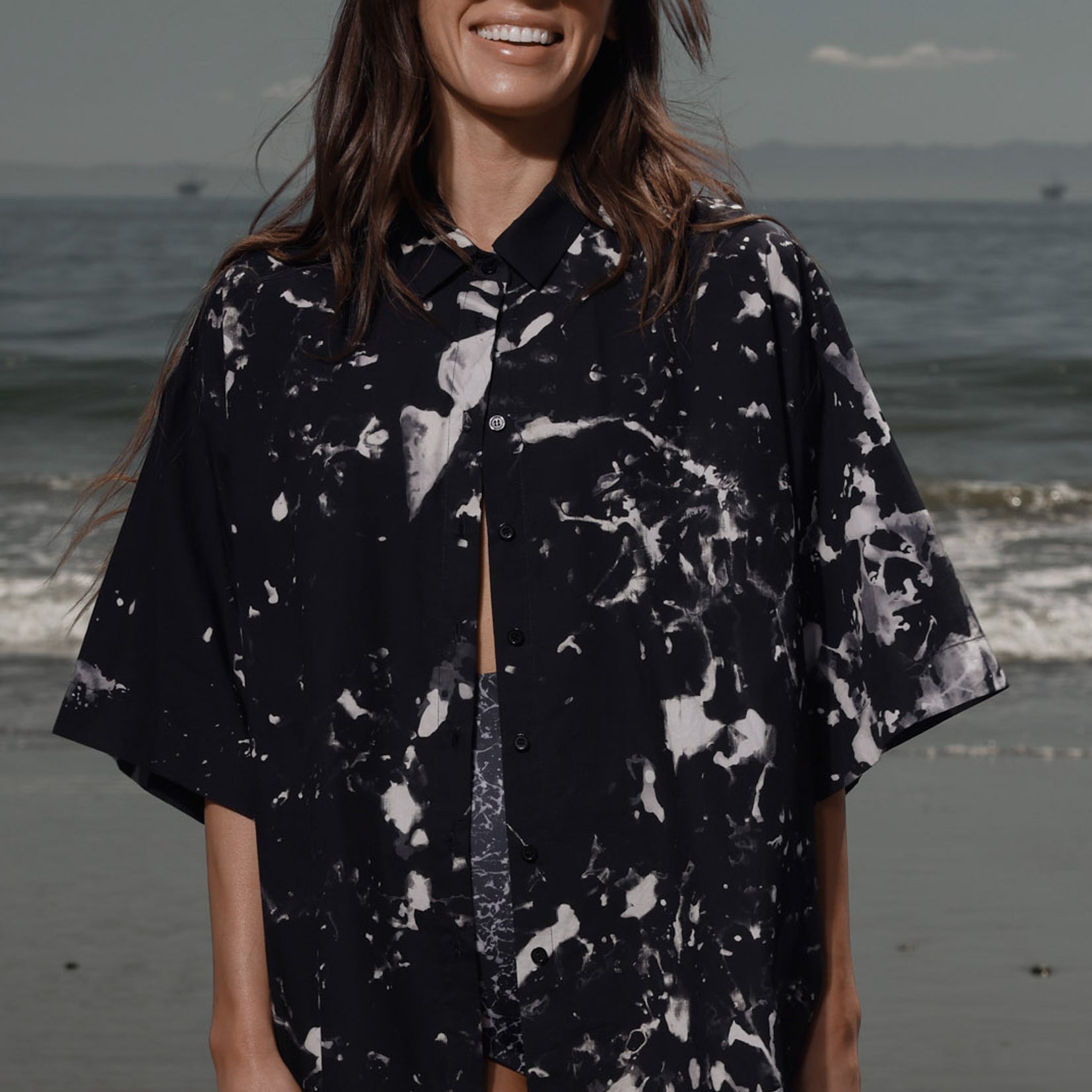 Aloha Shirt - Ingua Shirting - Heidi Merrick