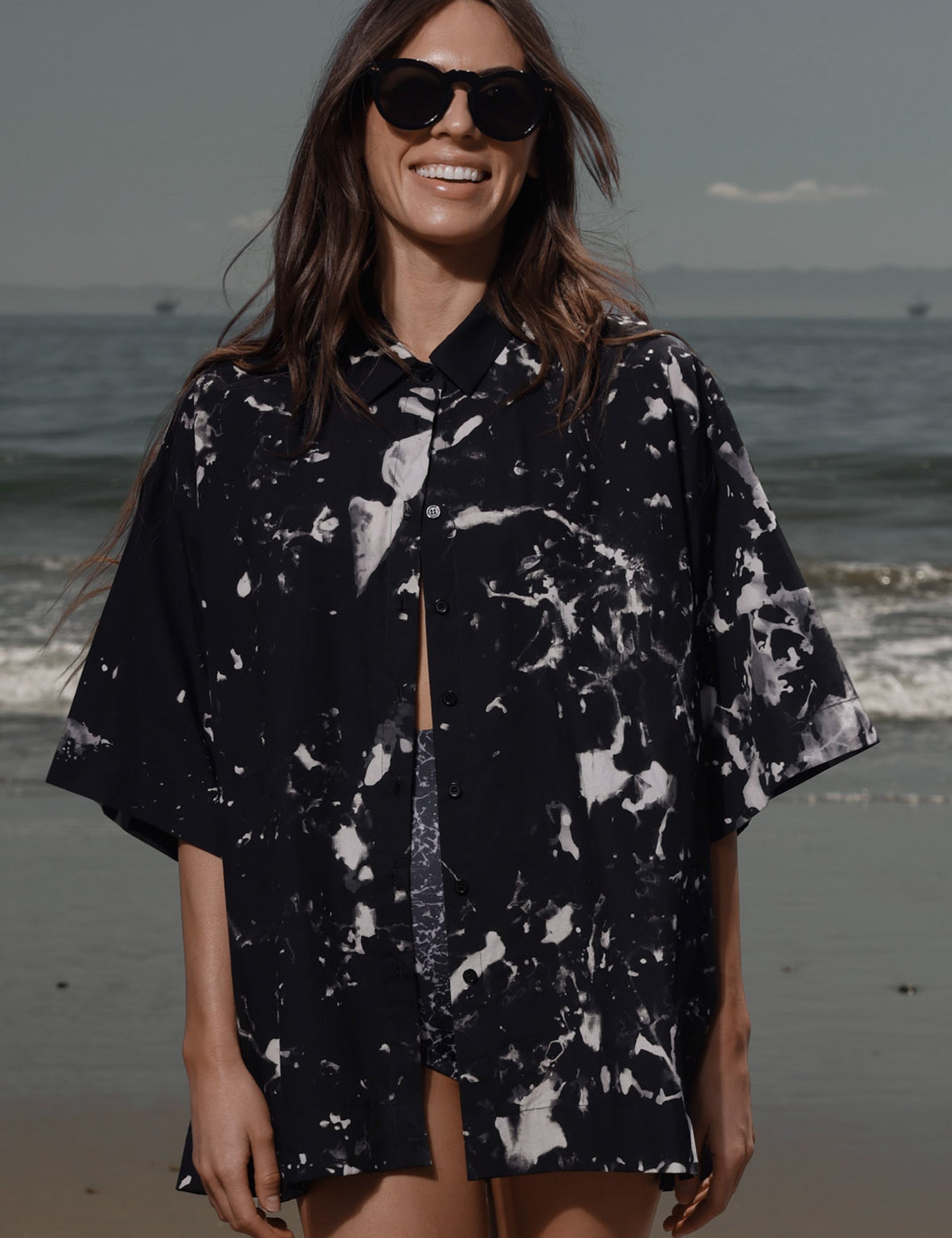 Aloha Shirt - Ingua Shirting - Heidi Merrick