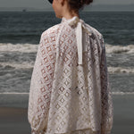 Missive Blouse - Clair de Lune Lace - Heidi Merrick