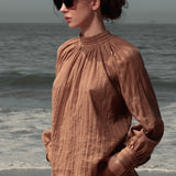 Verse Top - Sabel Lurex Gauze - Heidi Merrick