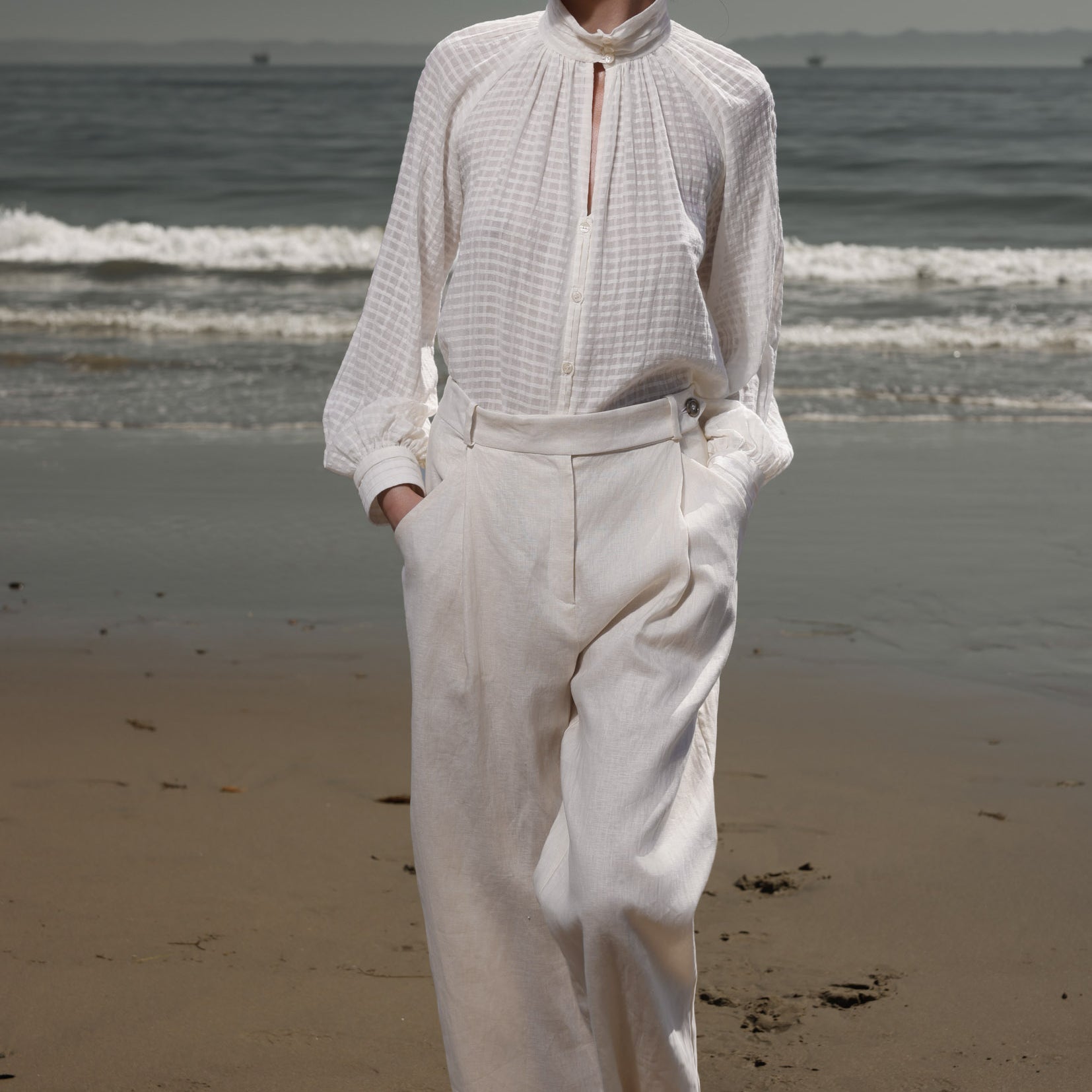 Stallion Top - Cream - Heidi Merrick