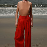 Chaplin Pant - Vermilion - Heidi Merrick