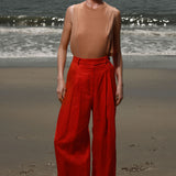 Chaplin Pant - Vermilion - Heidi Merrick
