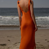 Grace Slip Dress - Flame - Heidi Merrick