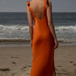 Grace Slip Dress - Flame - Heidi Merrick