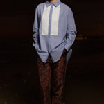 Tux Top - Stripe Cotton - Heidi Merrick