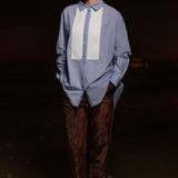 Tux Top - Stripe Cotton - Heidi Merrick