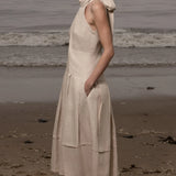 Ginger Dress - Natural Linen - Heidi Merrick