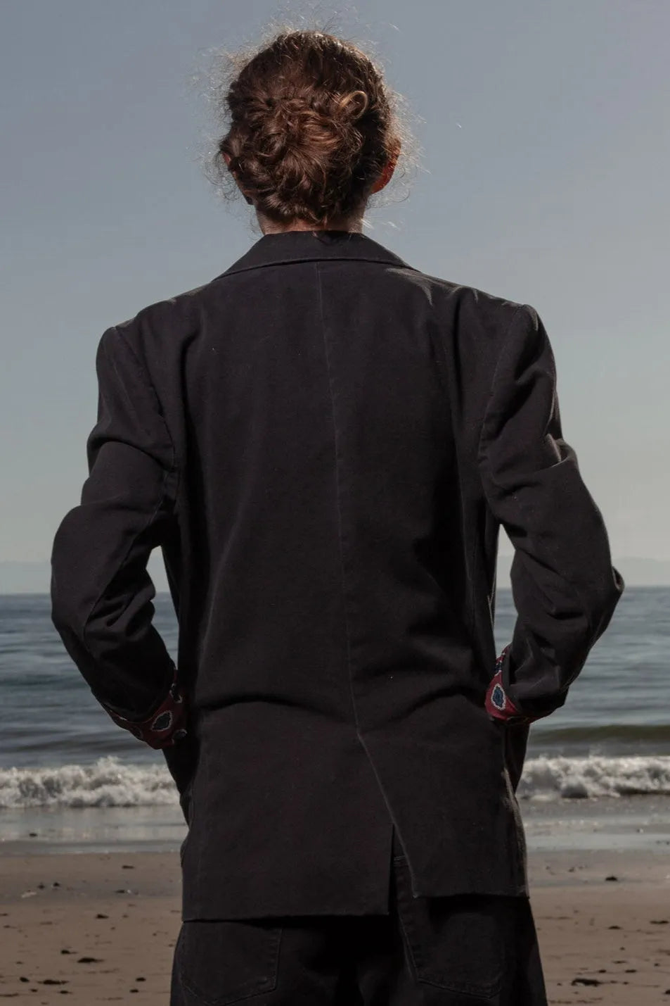 Neil Blazer - Black Denim - Heidi Merrick