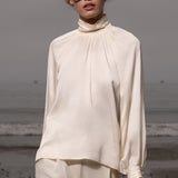 Letter Blouse - Cream - Heidi Merrick