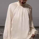 Letter Blouse - Cream - Heidi Merrick