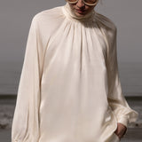 Letter Blouse - Cream - Heidi Merrick