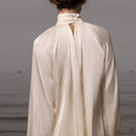 Letter Blouse - Cream - Heidi Merrick