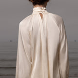 Letter Blouse - Cream - Heidi Merrick