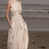Ginger Dress - Natural Linen - Heidi Merrick