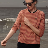 SRF LA Drake Tee - Sunrise & Red Stripes