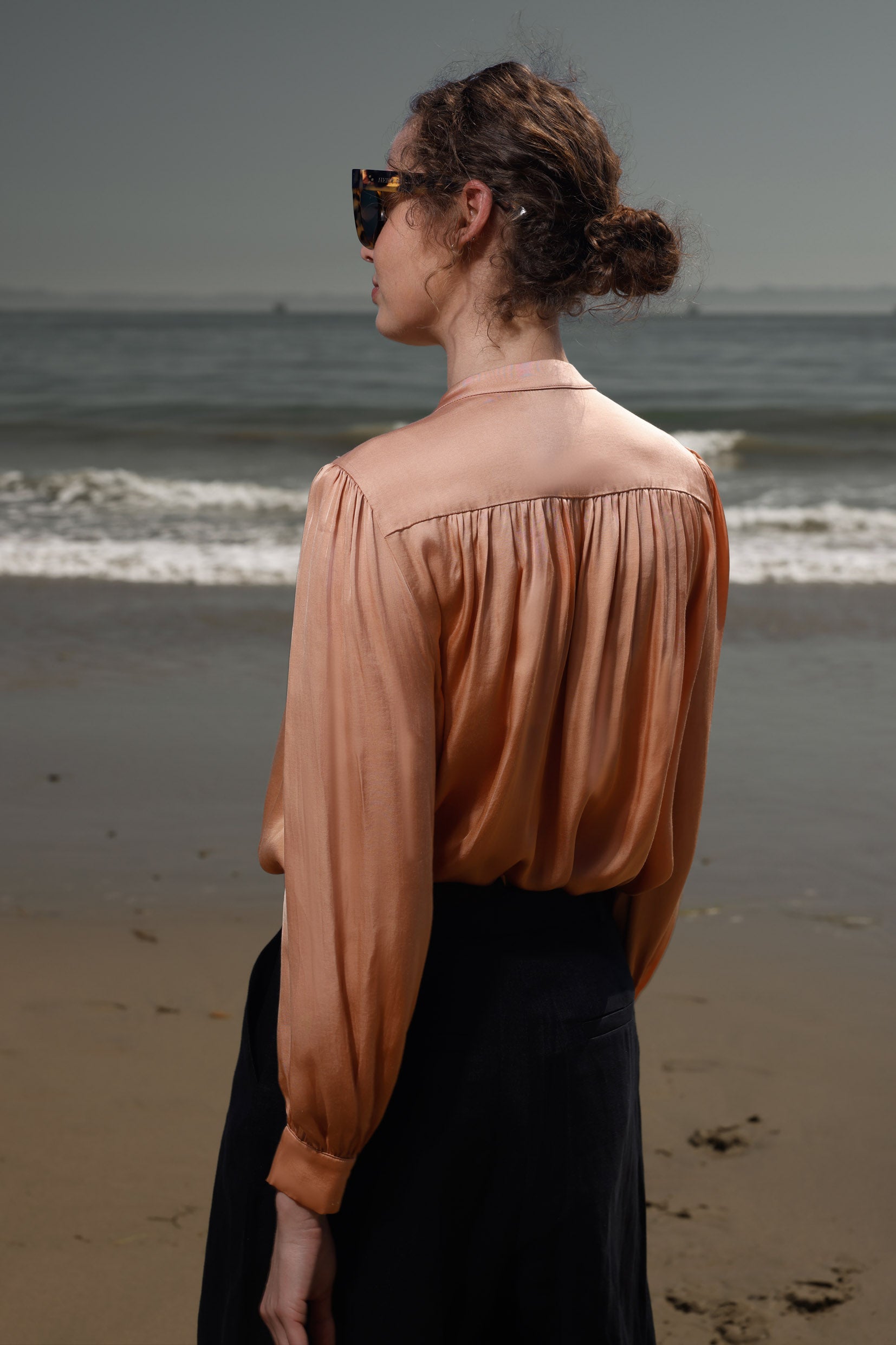 Farah Blouse - Toast - Heidi Merrick