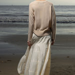 Gale Skirt - Champagne Moire - Heidi Merrick