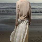 Gale Skirt - Champagne Moire - Heidi Merrick