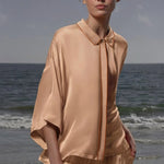 Evening Out PJ Top - Toast - Heidi Merrick