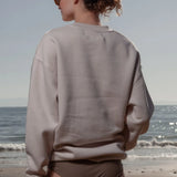 SRF SB Unisex Crewneck - Cream on Cream - Heidi Merrick