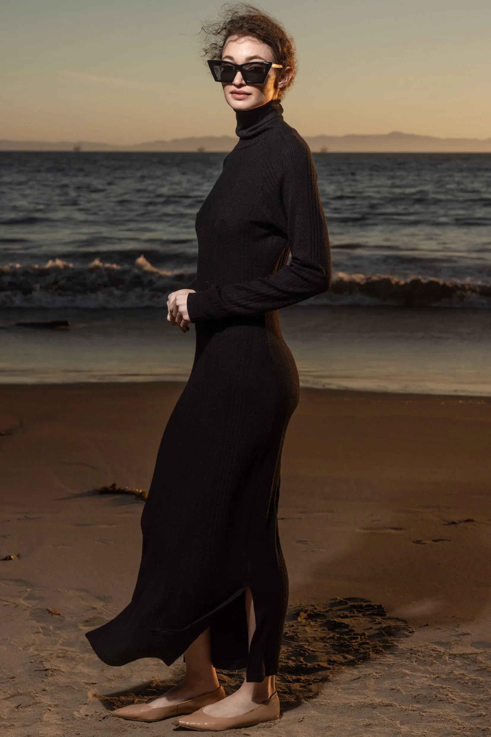 Dolce Dress - Noir - Heidi Merrick