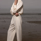 Letter Blouse - Cream - Heidi Merrick