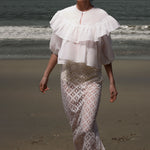 Moon Top - White - Heidi Merrick