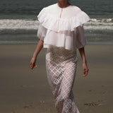 Moon Top - White - Heidi Merrick