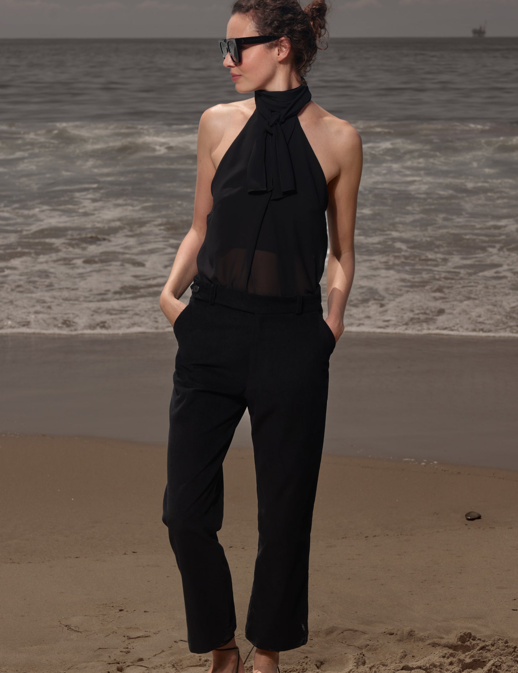 Serge Pant - Noir Corduroy