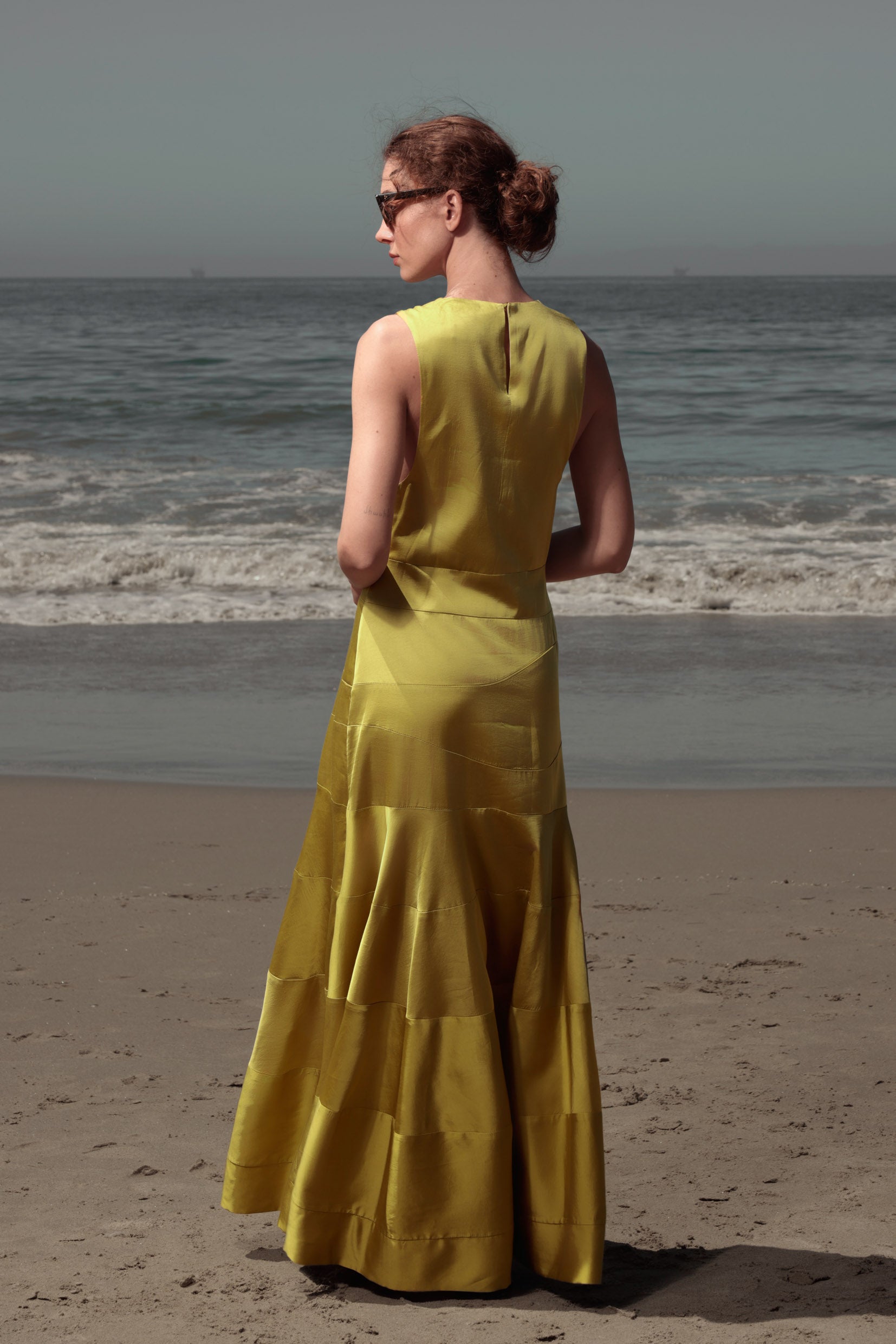 Gale Gown - Chartreuse - Heidi Merrick
